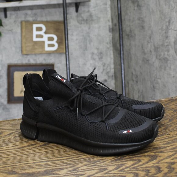 NEW Unos By Sz Up Breathable Upper Athletic Sneakers Black M 9.5-10.5 / W 11-12 - Picture 8 of 13